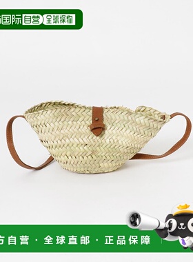 1h可退 日本直邮KECH Le ESSENTIELS 女士 手工编织 天然棕榈 肩