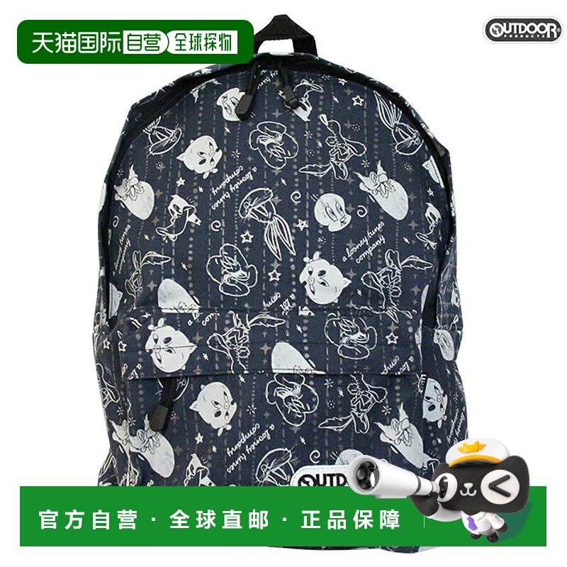 日本直邮OUTDOOR Looney Tunes 背包 日用背包 灰色 LT104NV-3