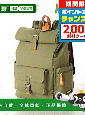 日本直邮MOOMIN Snufkin背包男士女士品牌旅行者背包  棉牛皮 506