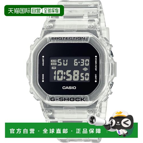 【日本直邮】G Shock卡西欧 男士手表 DW-5600USKE-7JF 白透腕表
