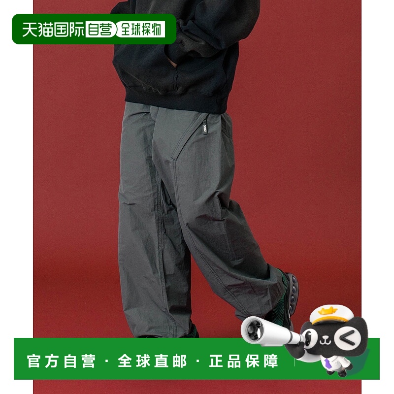 1h可退 日本直邮XLARGE 男女同款 X剪裁设计束脚裤 半松紧腰头刺