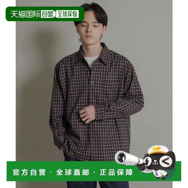 1h可退 日本直邮官方授权 SENSE OF PLACE 微妙色调长袖法兰绒衬