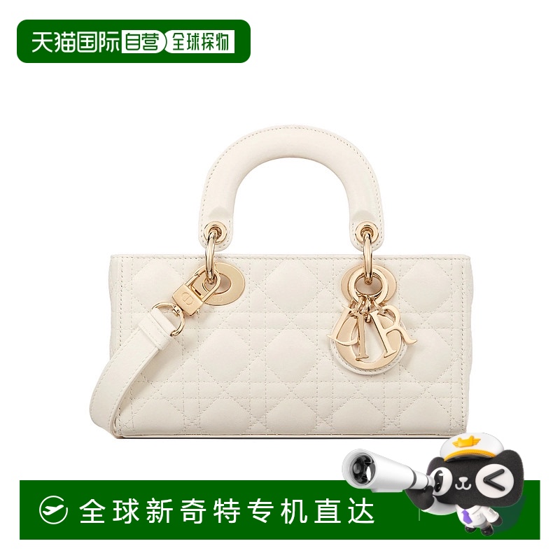 1h可退 香港直邮DIOR 女士斜挎包 M0613ONGEM030 AW2024 白色 小L