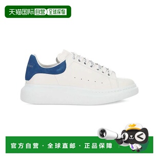 1h可退 香港直邮mcqueen 麦昆 男士经典阔型牛皮厚底运动小白鞋