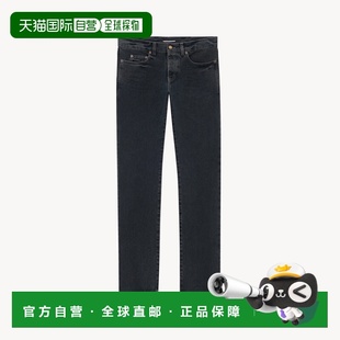 牛仔裤 黑色棉低腰修身 男士 自营欧洲直邮YSL圣罗兰