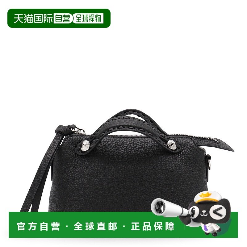 香港直邮FENDI 女士单肩包 8BS098ASU2F0GXN AW2025 黑色 Mini By