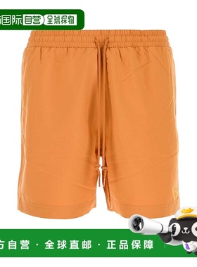 1h可退 香港直邮CARHARTT WIP 男士 Chase 橙色聚酯泳裤 I0350623