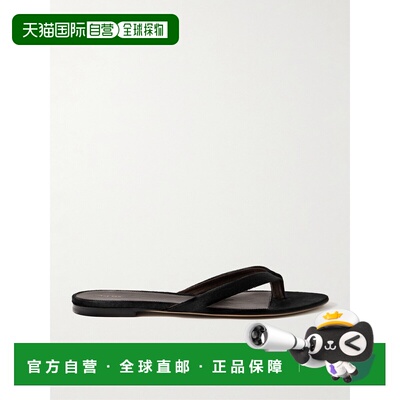 1h可退 美国直邮The Row 女士 Sacha 天鹅绒人字拖 F1697W01