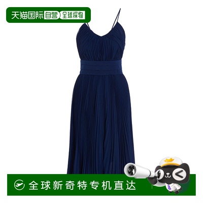 1h可退 香港直邮MAX MARA 女士连衣裙 CLARINO050 SS2023 蓝色 Ma