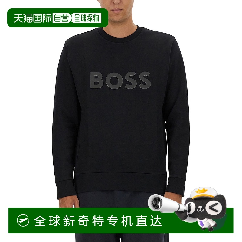 1h可退 香港直邮BOSS 男士卫衣 5050611910256713001 SS2025 黑色