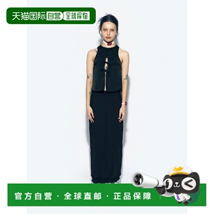 CALIE OPEN 女士雪纺衫 RIBBON SLEEVEL CA24BBL005BK 韩国直邮ASIF