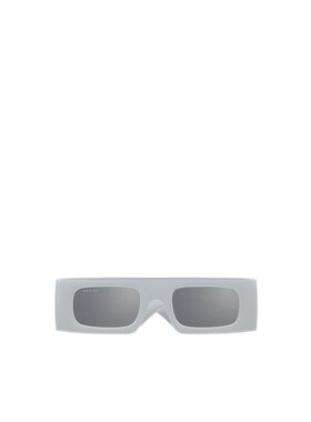 GUCCI 女士眼镜 GG1646S005 AW2024 灰色 几何框太阳镜
