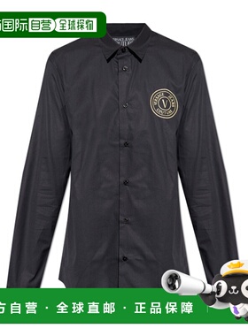 香港直邮VERSACE JEANS 男士衬衫 79GALKS2CN00K899 AW2025
