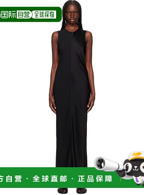 1h可退 香港直邮潮奢 Ami Paris 女士 黑色 Straight 连衣裙 FDR3