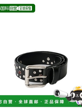 香港直邮OUR LEGACY 男士腰带 A4258VS AW2025 黑色 Vortex 腰带