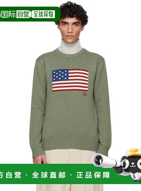 1h可退 香港直邮Polo Ralph Lauren Polo 拉夫 劳伦 男士 绿色 Th