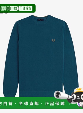 日本直邮Fred Perry 珠地网眼针织套头衫 K1309 102 597 P96 Z16