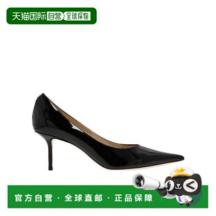 1h可退 香港直邮JIMMY CHOO logo标牌高跟鞋 Women crov