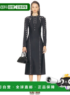香港直邮Coperni 女士 按扣连衣裙 COPR232F5021 black黑色 舒适
