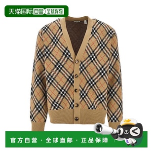 香港直邮潮奢 针织开衫 Burberry 男士 8110629FB9 巴宝莉 1h可退