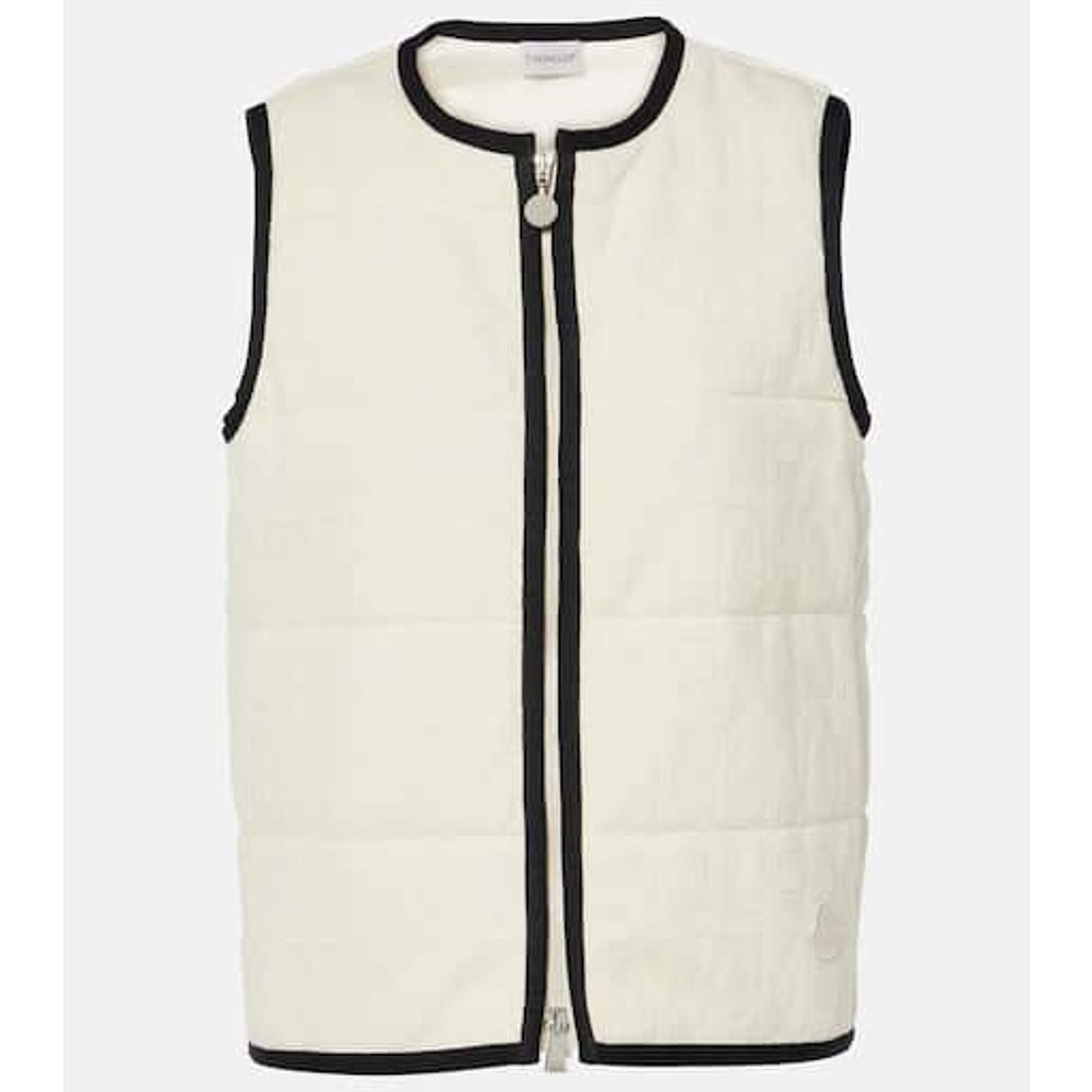 潮奢 Moncler 盟可睐 女士 cotton-bend 带里衬背心