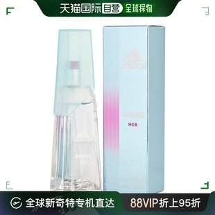 Adidas 美国直邮adidas EDT 移动女士淡香水 30ml 阿迪达斯