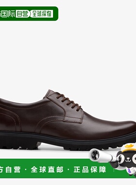 日本直邮Clarks Berwick Lace（棕色皮革）