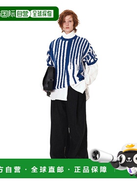 韩国直邮ADER ERROR 公用男针织Loci knit Z-Blue 304146808毛衣