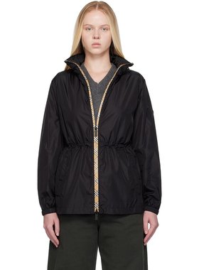 潮奢 Burberry 巴宝莉 女士 黑色 Blackpool 夹克 8113815
