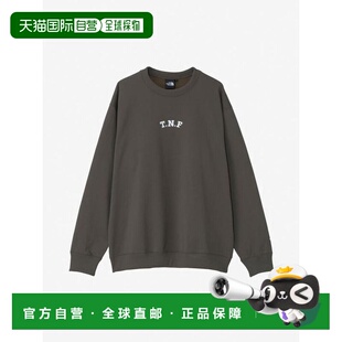 1h可退 日本直邮THE NORTH FACE TNF标志混色圆领卫衣男女同款 北