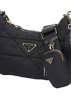 日本直邮Prada Re-Nylon 单肩包 1BC151 RDJN D9M F0632 NERO1