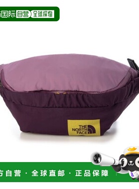 日本直邮THE NORTH FACE 山腰包 黑色醋栗紫-暮紫色-黄色北面运动