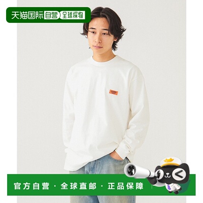 1h可退 日本直邮BEAMS 特别定制款UNIVERSAL OVERALL Logo长袖T恤