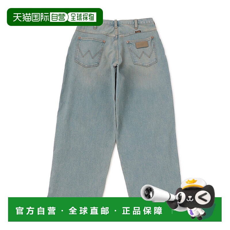 1h可退 日本直邮Wrangler 男士特别定制款弯曲牛仔裤 2025AAOS051