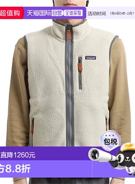 韩国直邮patagonia巴塔哥尼亚男士复古绒毛背心马甲抓绒22821新款