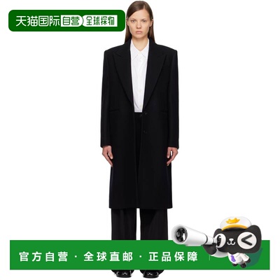 1h可退 香港直邮Givenchy 纪梵希 女士 黑色 Formal Wool 大衣 BW