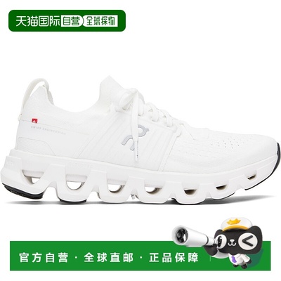 1h可退 香港直邮On 男士 白色 Cloudswift 4 运动鞋 3MF10131200