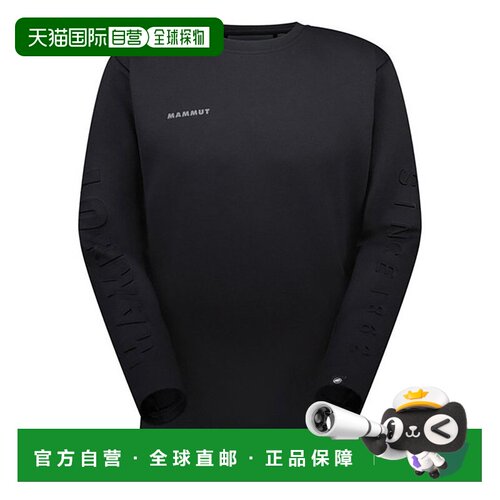 日本直邮MAMMUT Mammut男士欧码Dyno2.0ML圆领卫衣1014-04970-000