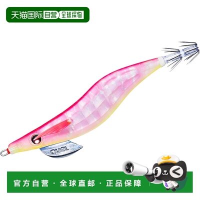 【日本直邮】DUEL LQ透明布卷鱿鱼饵 3.5号 A1782-GLBI 夜光白