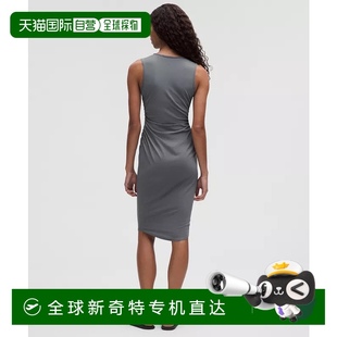 Nulu 褶皱 中长背心连衣裙 日本直邮Lululemon 1h可退