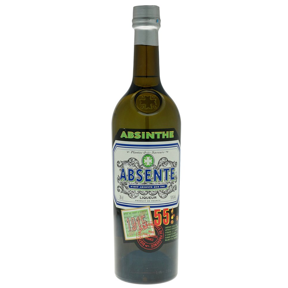 欧洲直邮absinth绿植Absente55号苦艾酒700ml55度原装进口洋酒