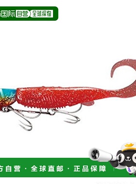 【日本直邮】Shimano禧玛诺 路亚鱼饵 虫型4英寸5件OW-340R 05T红