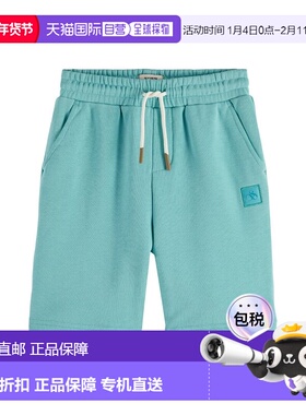 自营Scotch & Soda Logo Badge Sweatshort - blue 美国奥莱直发