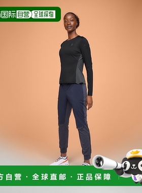 自营欧洲直邮On昂跑Performance女士黑色/曜石黑再生聚酯长袖T恤