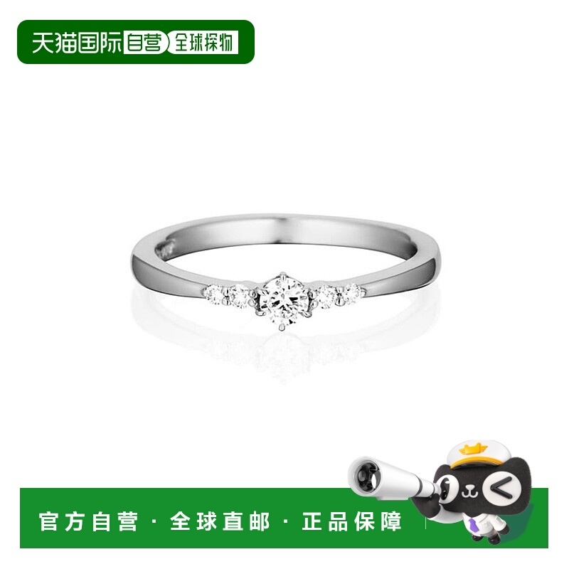 日本直邮日潮4度C 4℃ Canal 白金戒指