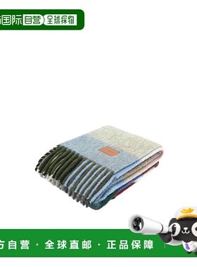 香港直邮Loewe 羊驼毛和羊毛混纺毯 TSF2HM1X08罗意威