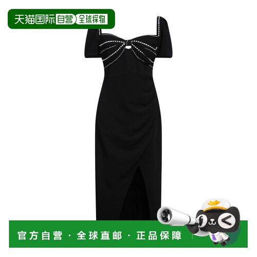 1h可退 香港直邮Self-Portrait 女士 紧身连衣裙 black黑色 舒适