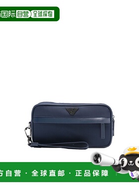 香港直邮Emporio Armani 徽标钱包 EM001811AF13454阿玛尼拉链