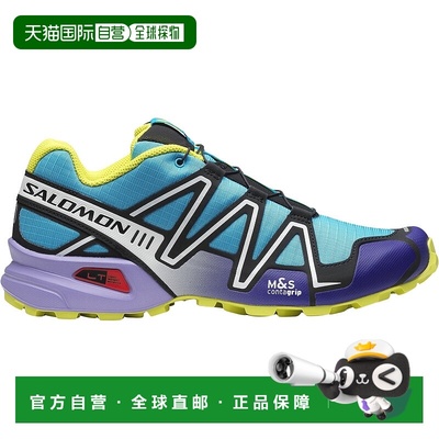 香港直邮SALOMON 男士运动鞋 L47723100AQUARIUS SS2025 花色跑鞋