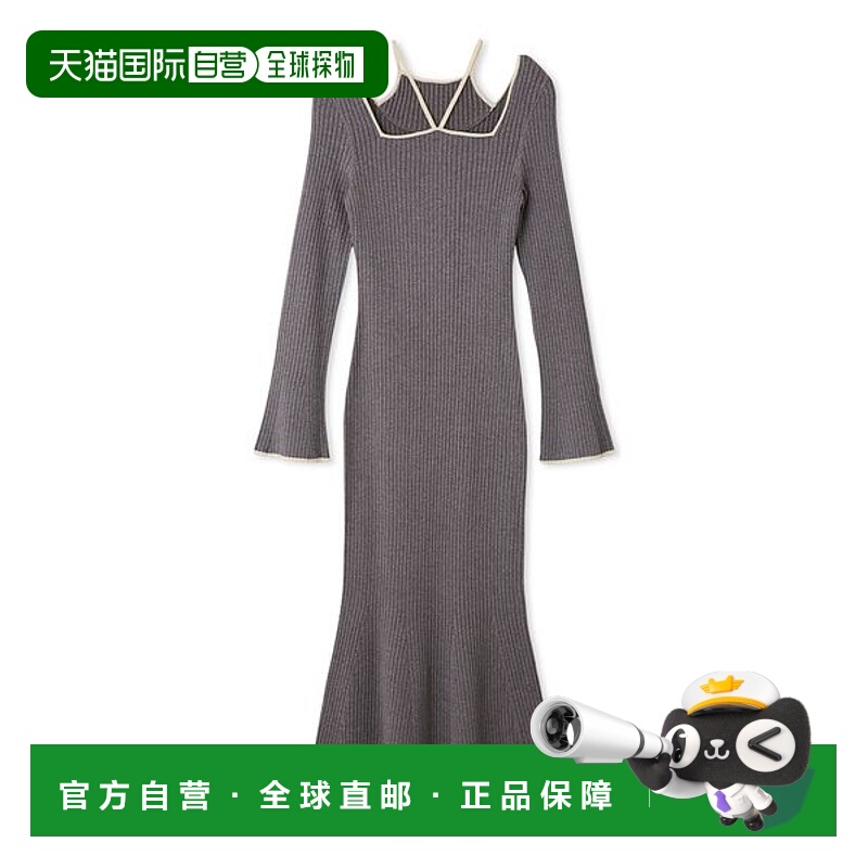 1h可退 日本直邮Lily Brown 女装 2WAY设计 亮片针织连衣裙 LWNO2